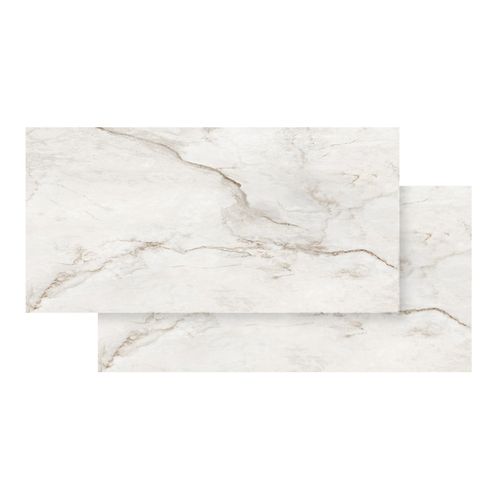 Piso Porcelanato Eliane 80x160 Bianco Oro Polido Retificado 8042706