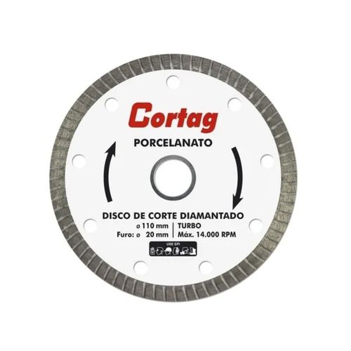 Disco Diam.Cortag Turbo Porcelanato 110Mm 60863