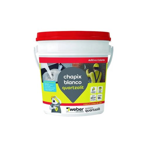 Adesivo Quartzolit Chapix para Argamassa 18 Litros 313160233042