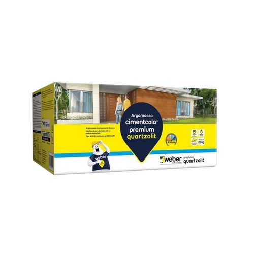 Argamassa Quartzolit Premium Bicomponente Caixa 20KG 0484.0000.0020