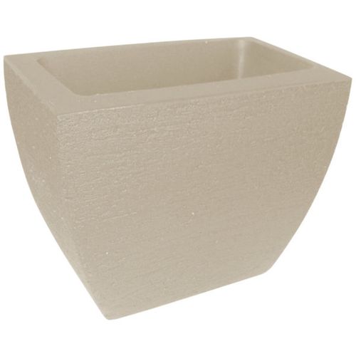 Vaso De Parede Japi Moderno Cimento 25x15x20Cm JVPMC25