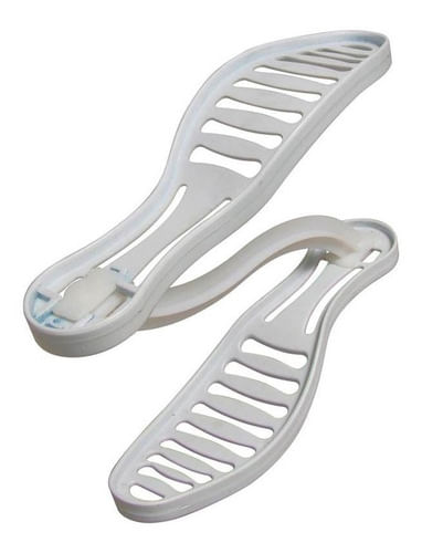 Organizador  De Sapatos Secalux 281010 C/2 Pares Branco