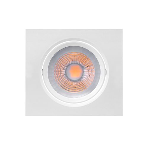 Spot Brilia Led Downlight Quadrado Par20 7W 2700K 435748 439432