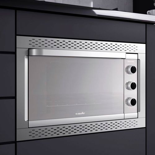 Forno Elétrico Mueller Decorato Inox 44 Litros 601118008 127V