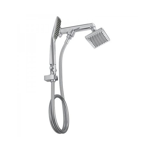 Chuveiro Deca 1965.C com Desviador com Ducha Flex Retangular Cromado
