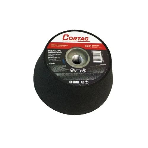 Rebolo Cortag Copo Conico 100X50Mm M14 G-60 61748