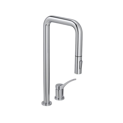 Misturador Deca Monocomando C Cozinha Mesa 2290.C.01 You Bica Reta A.Wave Cromado