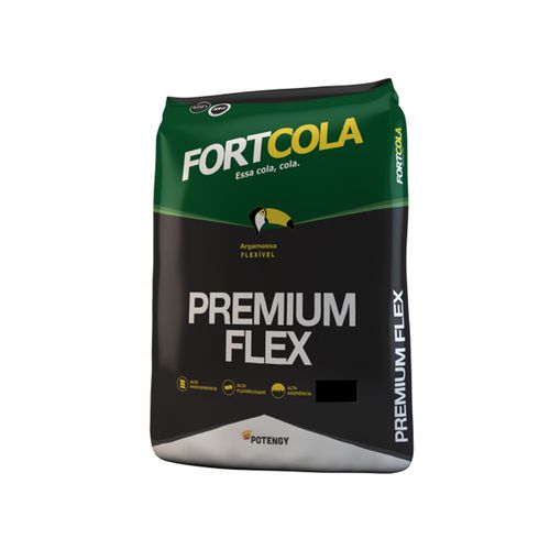 Argamassa Fortcola Premium Flex Cinza 20KG F005.01.20PL