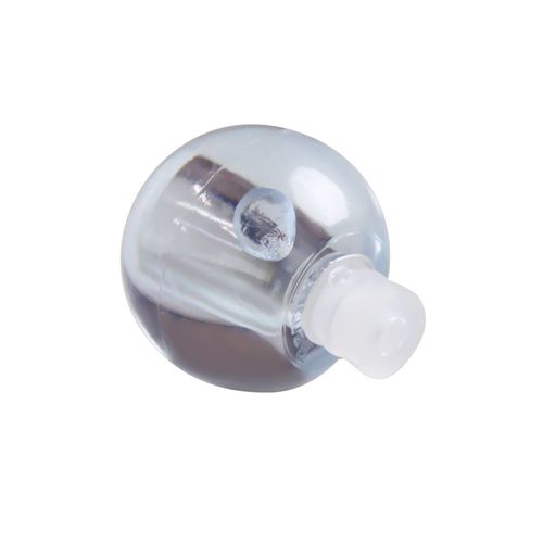 Batente Bemfixa 9003 Porta Bola Branco Transparente