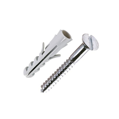 Bucha Bemfixa Nylon 06mm com Parafuso FS CCH Cartela 10 Peças 3202