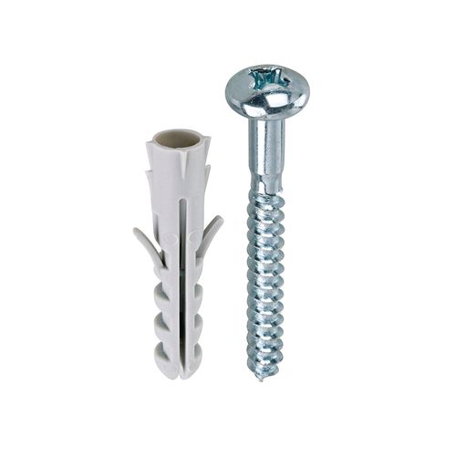 Bucha Bemfixa Nylon 10mm com Parafuso PH CPA Cartela 05 Peças 3125