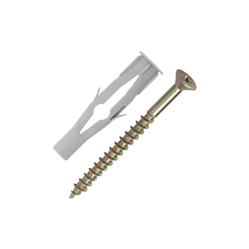 Parafuso Bemfixa PH CCH 5X70mm C/Bucha Oco 8mm Cartela 04 pecas 3422