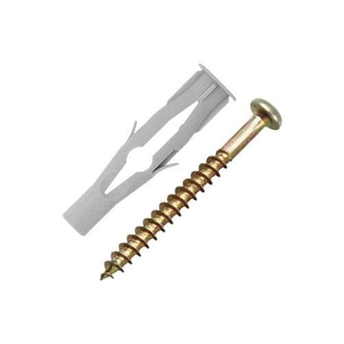 Parafuso Bemfixa PH CPA 6X80mm C/Bucha OCO 10mm Cartela 04 pecas 3433