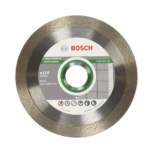 Disco Diamantado Bosch Contínuo Para Porcelanato 2608602728-000