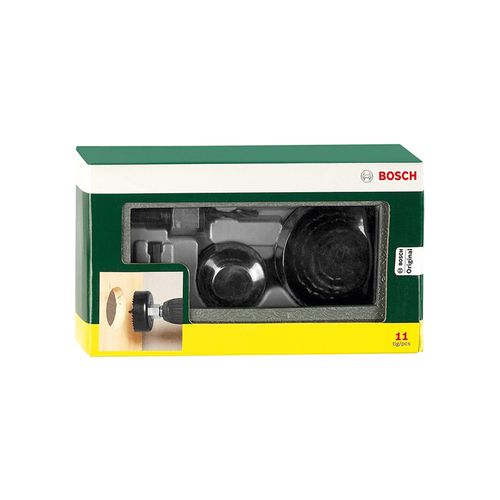 Jogo serras copo bosch 11pcs 2607019450-000