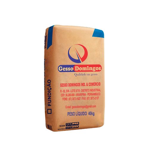 Gesso Domingos Fundição para Forro 40kg