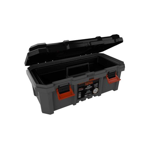 Caixa Ferramentas Metasul Tática Camper 18,3" Cinza/Preta 013601025
