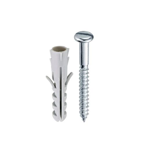 Bucha Bemfixa Nylon 06mm com Parafuso Fs Cpa Cartela 10 Peças 3102