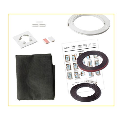 Tela Block Insetos Fibra de Vidro Magnetica 110X130cm 26239