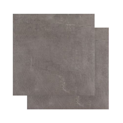 Piso Porcelanato Elizabeth 84x84 Hangar Grafite Esmaltado Retificado