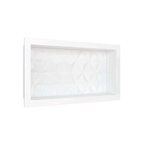 Nicho Cozimax Porcelanato Branco 30x60x10cm 100340