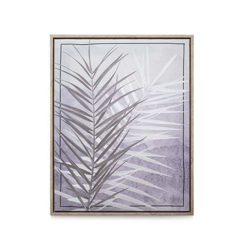 Quadro Casa Ok MDF 40x50Cm Folhagem Marrom 2 Ok-80252