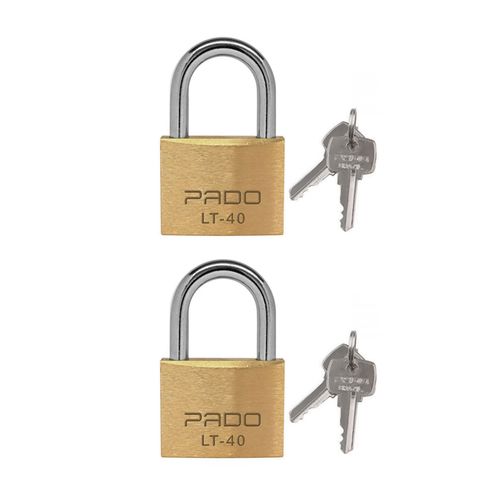 Cadeado Pado SM 2 e 40 4 Chaves Iguais 51005517