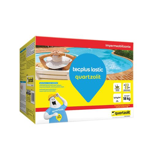 Impermeabilizante Quartzolit Tecplus Lastic 18Kg