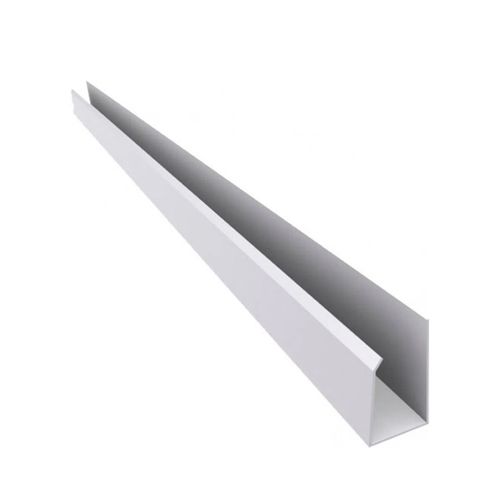 Perfil Plastilit Tipo U 6 Metros para Forro Gelo