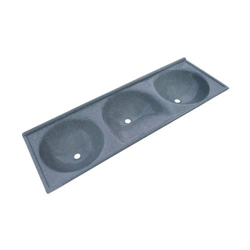 Tanque Decoralita Marmofibra TM155 155x55cm Cinza Nobre
