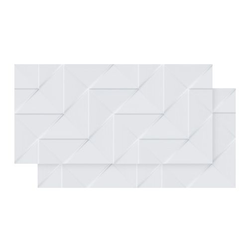 Azulejo Biancogres 45x90 Origami Bianco CE0762B1