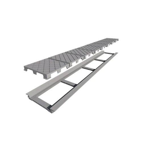 Ralo Linear Elleve Infinity Plus PVC Tampa Oculta 130Cm 2931