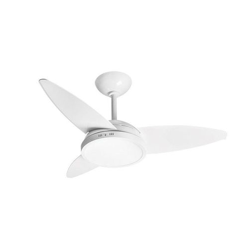 Ventilador Tron Lykan Led 127V 3 Pas 6000K Branco 11388