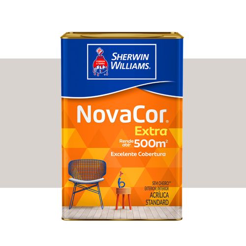 Tinta Sherwin Williams Novacor Extra Fosco Gelo 18 Litros 38425706