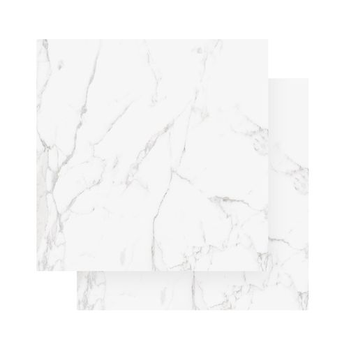 Piso Porcelanato Roca 90X90 Carrara Polido Retificado FJJ029B011