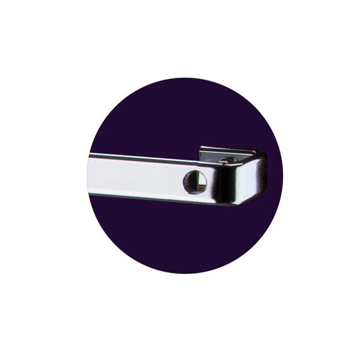 Barra Future 30Cm Reta Com 6 Ganchos 2426