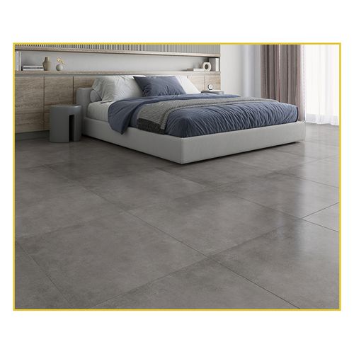 Piso Cerâmico Marmogres 75x75 Retificado Concret Gray Acetinado 575003 - LD