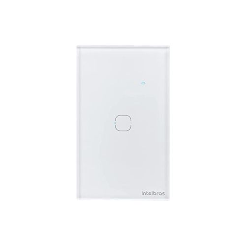 Interruptor Smart Intelbras Wi-Fi Touch 1 EWS 1001 Branco 48