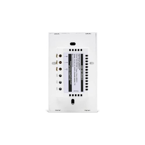 Interruptor Smart Intelbras Wi-Fi Touch 1 EWS 1001 Branco 48