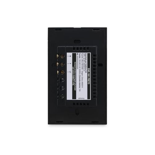 Interruptor Smart Intelbras Wi-Fi Touch 1 EWS 1001 Preto 485