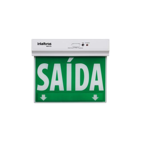 Placa Intelbras Sinalize Sempre Acessa PSA225 Dupla Face 463