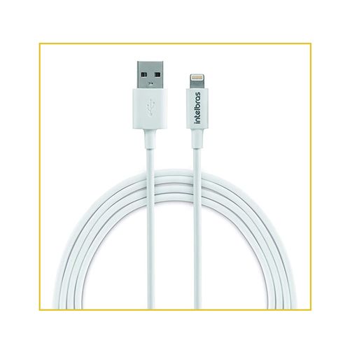 Cabo Intelbras USB Lightning 1,2M Branco EUAL 12PB 4830062