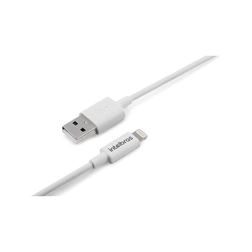 Cabo Intelbras USB Lightning 1,2M Branco EUAL 12PB 4830062