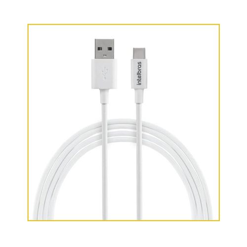 Cabo Intelbras USB-C 1,2 Metros PVC Branco EUAC 12PB 4830064