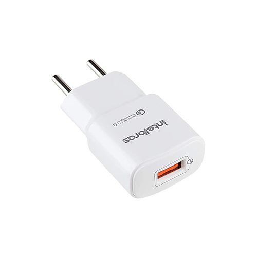 Conversor Intelbras AC/DC Fonte USB EC1 Branco Fast 4820022