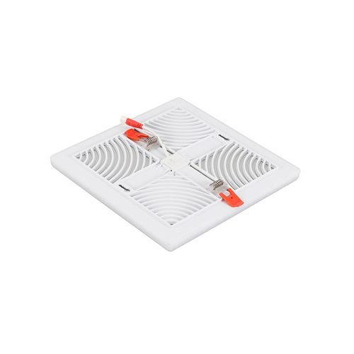 Plafon Gaya Infinity 12x12x2,1Cm Led Quadrado 18W 6000K Branco 3600 Lúmens 9333