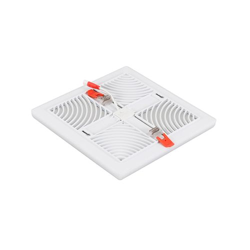 Plafon Gaya Infinity 22,5x22,5Cm Led Quadrado 36W 6500K Branco 3600 Lúmens 1195