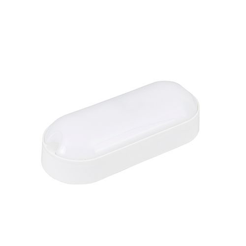 Arandela Gaya Tartaruga Led 4,6x7x18Cm 12W IP65 3000K Branca Oval 960 Lúmens — Ref. 9771