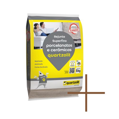 Rejunte Quartzolit Porcelanato 5Kg Jacaranda 0110.00061.0030FD