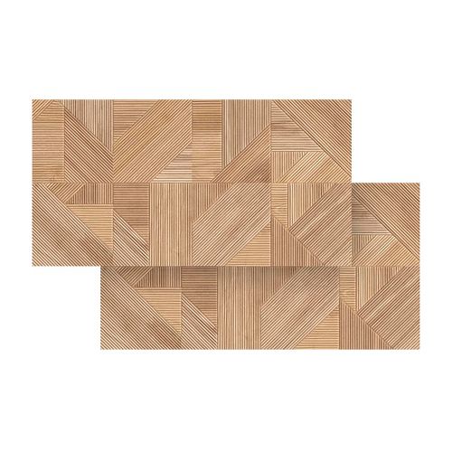 Azulejo Vivence 39x75 Retificado Alameda Wood Acetinado 339001